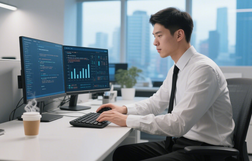System setup process illustration
